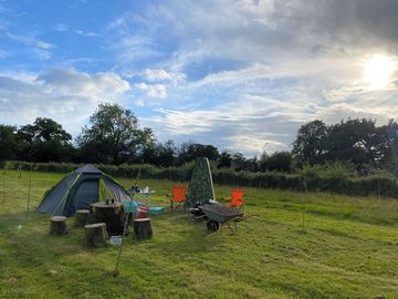 Our camp set up