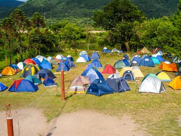 Tent pitches
