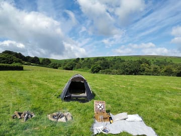 Wild camping site