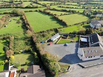 Aerial view of the site