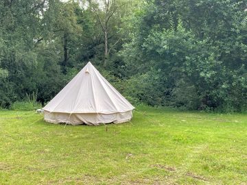 Wudu grass camping pitches