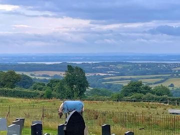 View of the severn estuary from the farm