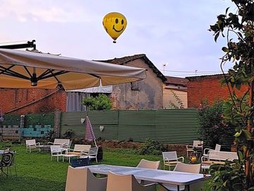 Alfresco dining area
