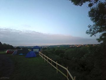 View from campsite