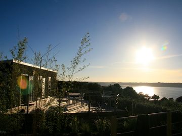 Sunset over the fresnaye