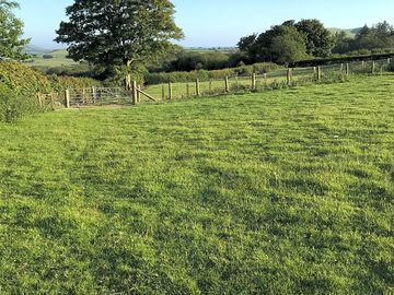 Access to the camping field