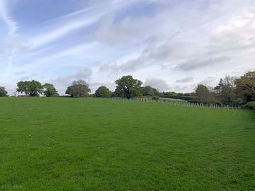 Big field to the back of the campsite