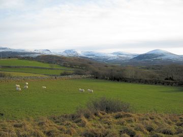 Wintry mountain views