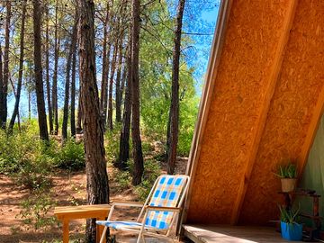 Peaceful seating area