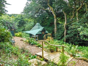 The Snook and part of the sensory garden.