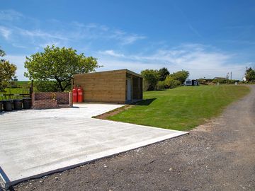 Services by the pitch area