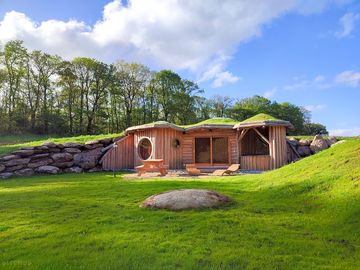 Characterful wooden lodge