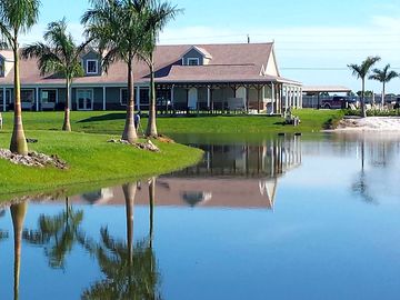 Clubhouse by the lake