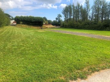 Grass tent and touring pitch field lower