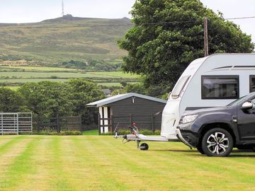 Peaceful pitches with hill views