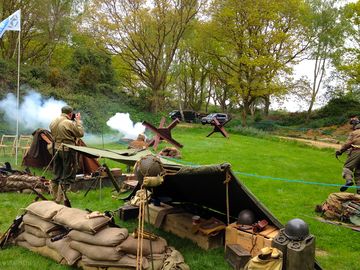 East glade during 'war at the hollow'