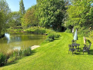 Picnic area at the lake