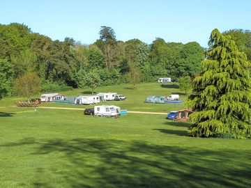 View across the pitches