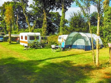 Spacious pitches