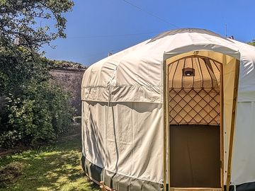 The Yurt in the secret garden