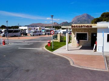 Entrance to the site