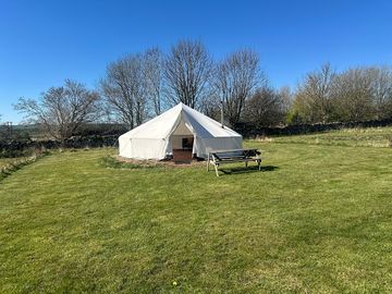 Bell tent exterior