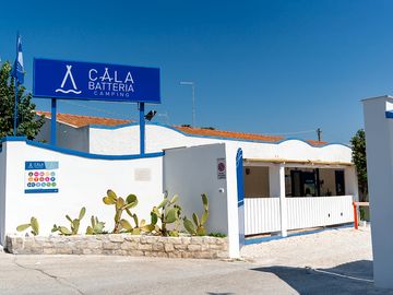 Entrance to the site