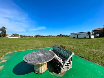 Picnic area at the campsite