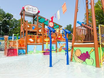 Water play area