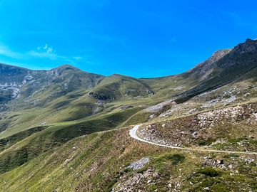 La strada per il rifugio