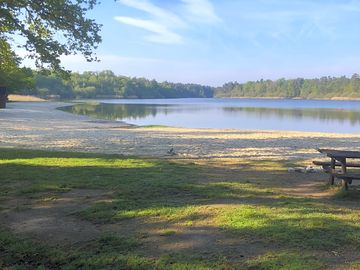 Supervised swimming during July and August