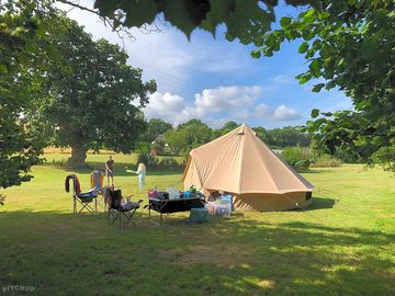 Camping down by the river