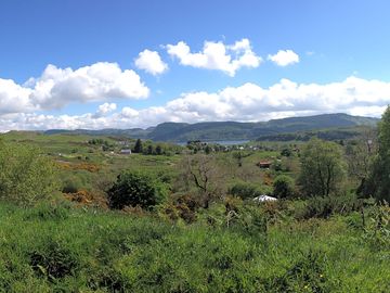 View from up the hill