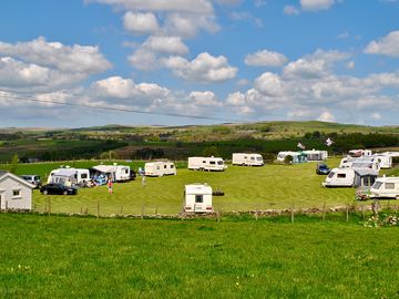 View across the site