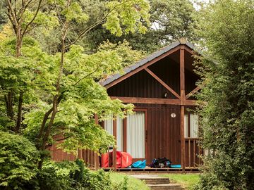Cosy lodges with plenty of indoor and outdoor space