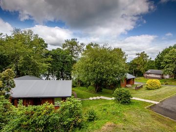 View of the lodges