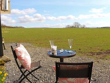 Views from the shepherd's hut