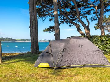 Pitches overlooking the sea