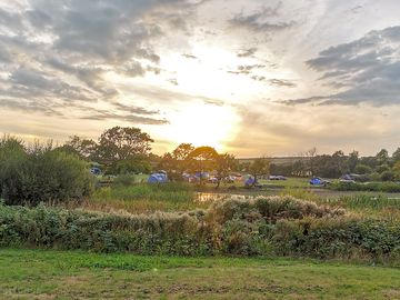 Visitor image of the sunset over the campsite