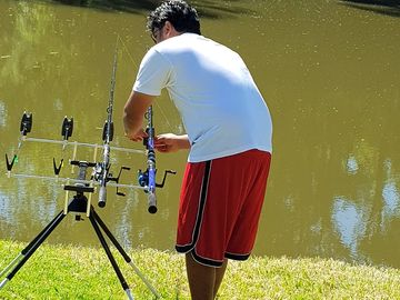 On-site fishing