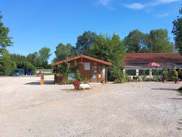 Reception and parking