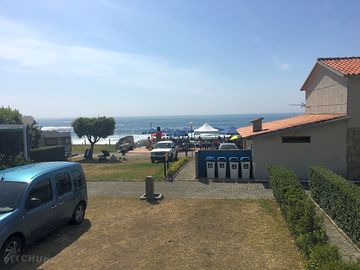 Pitches overlooking the sea
