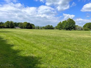 Camping field with shade