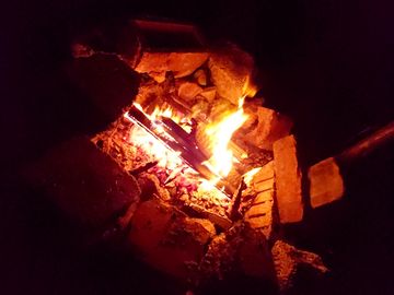 Bricks and mortar available for fires