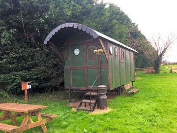 Exterior of the Showman's Gypsy Caravan