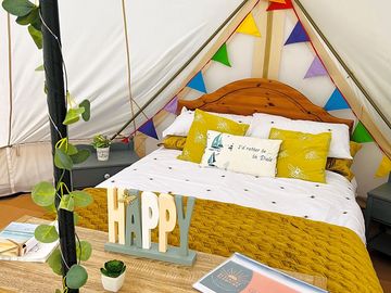Double bed setup for 2