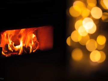 Chilli pengin wood burner in all the tents