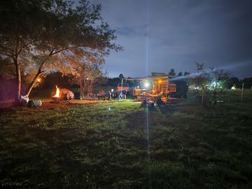 Pitches at night