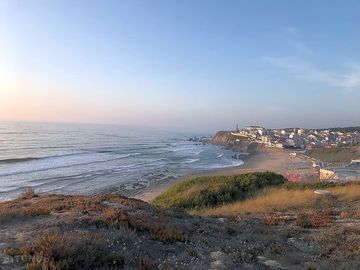 São pedro de moel beach, a kilometre away