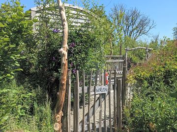 Entrance to wren's enclosed garden